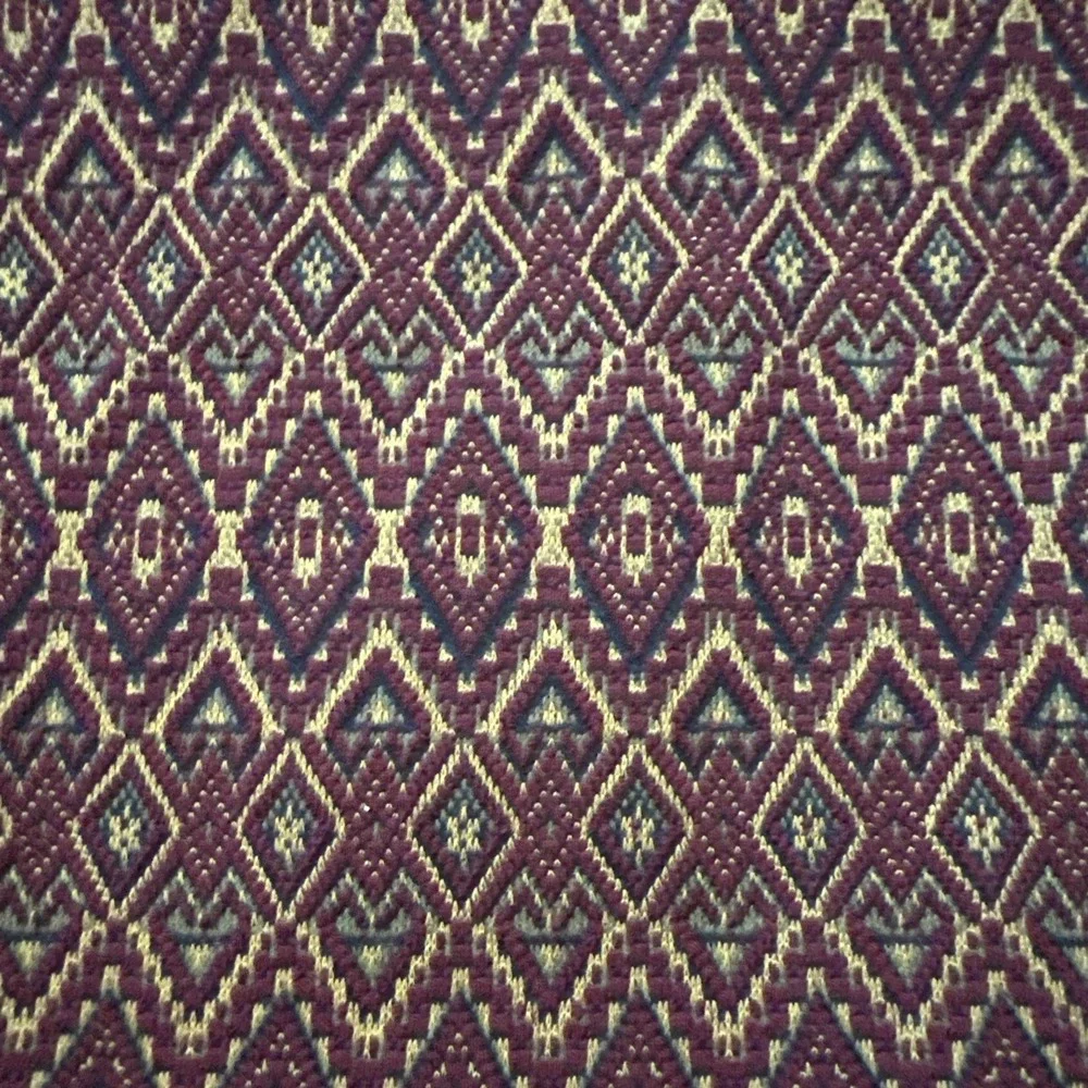 Free People Maroon & Gold When In Rome Mini Skirt - Size Medium NEW